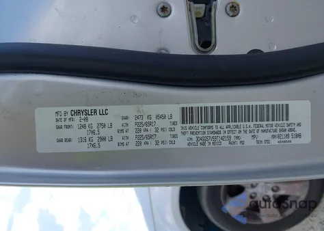 2009 Dodge Journey Sxt from USA, damaged, VIN 3D4GG57V59T142159